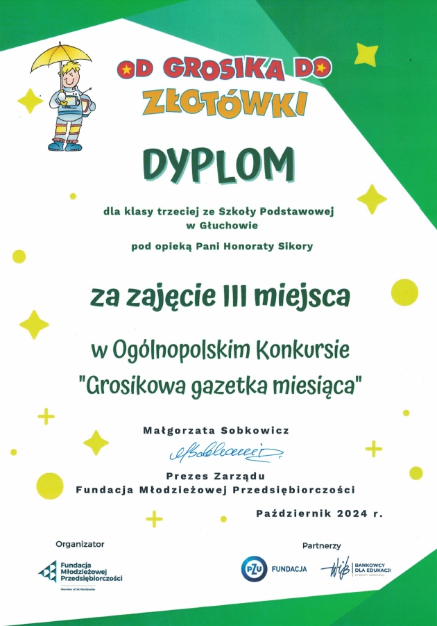 Dyplom Grosik